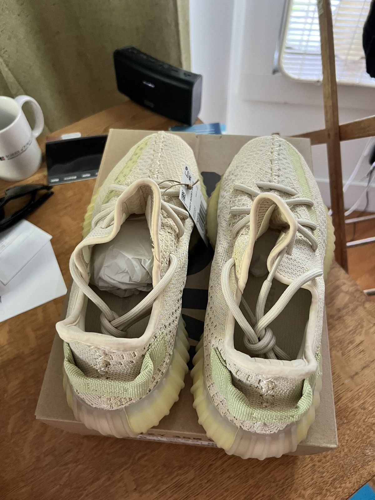 Adidas × Kanye West Size 8 - adidas Yeezy Boost 350 V2 Flax Size US 8 / EU 41 - 5 Thumbnail