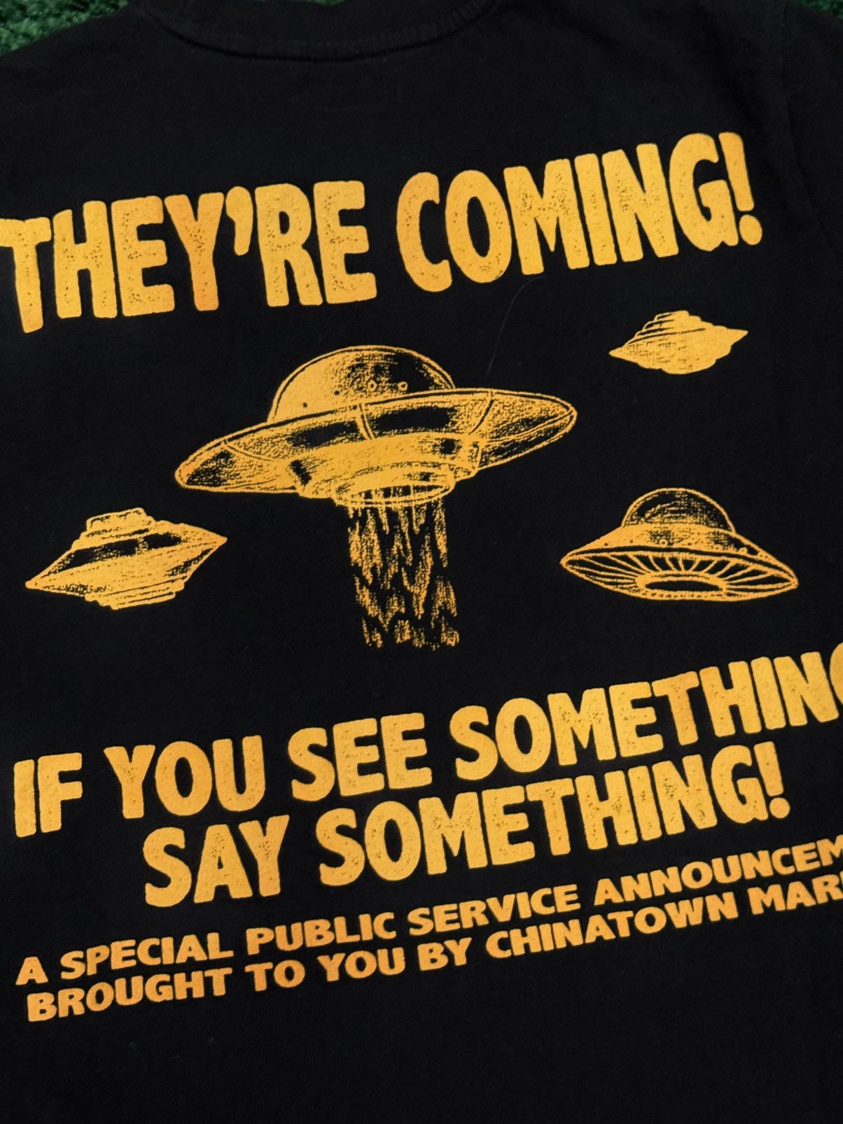 Market Chinatown Market UFO Allien Sky Tee Black Small Eye Size US S / EU 44-46 / 1 - 5 Thumbnail