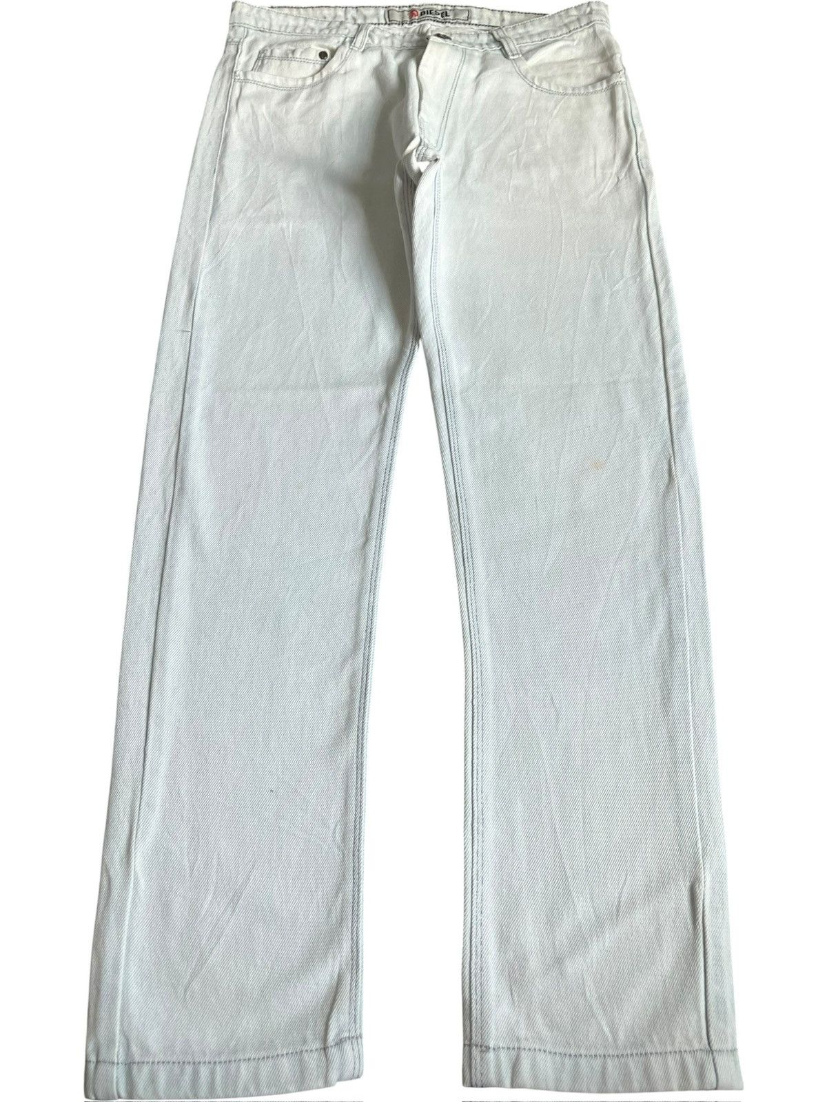 Vintage Diesel Ultra Light Wash Straight Jeans
