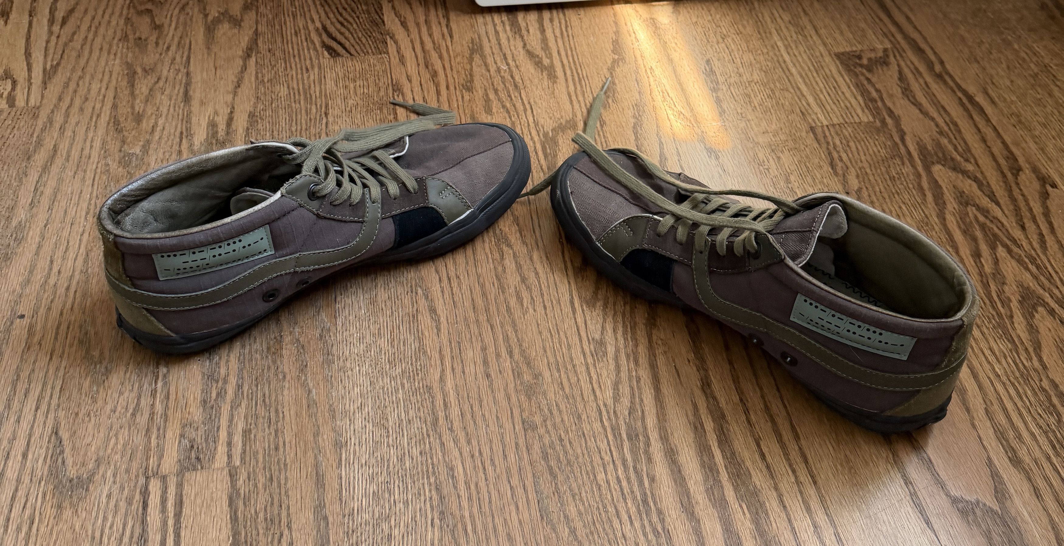 Vans ans Vault x Taka Hayashi 138 LX Military Green Morse Code Size US 12 / EU 45 - 2 Thumbnail
