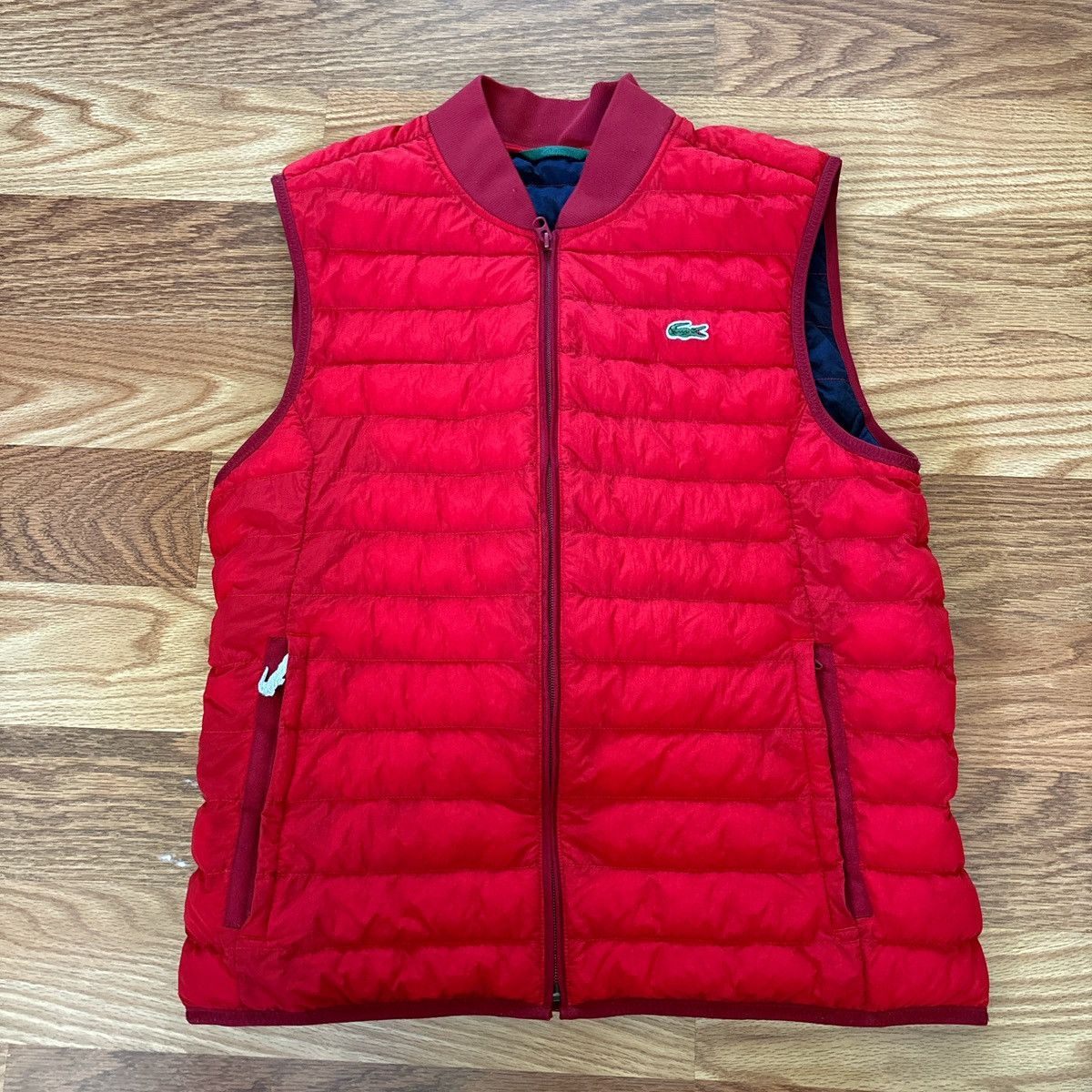Lacoste Red Lacoste Vest Size US M / EU 48-50 / 2 - 1 Thumbnail