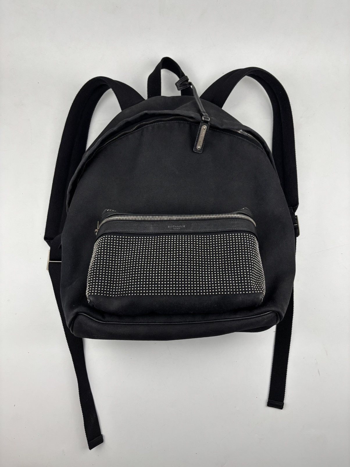 Saint Laurent Paris Saint Laurent Paris Studded Backpack Size ONE SIZE - 2 Thumbnail