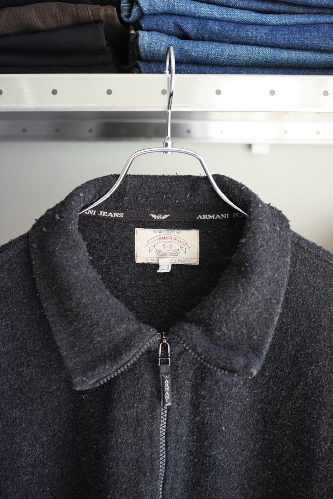 Giorgio Armani 80~90s ARMANI JEANS Size US L / EU 52-54 / 3 - 3 Thumbnail