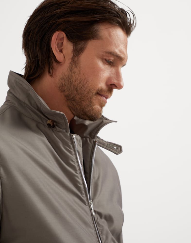 Brunello Cucinelli o1w1db10825 WR Padded Jacket in Green Size US M / EU 48-50 / 2 - 2 Thumbnail