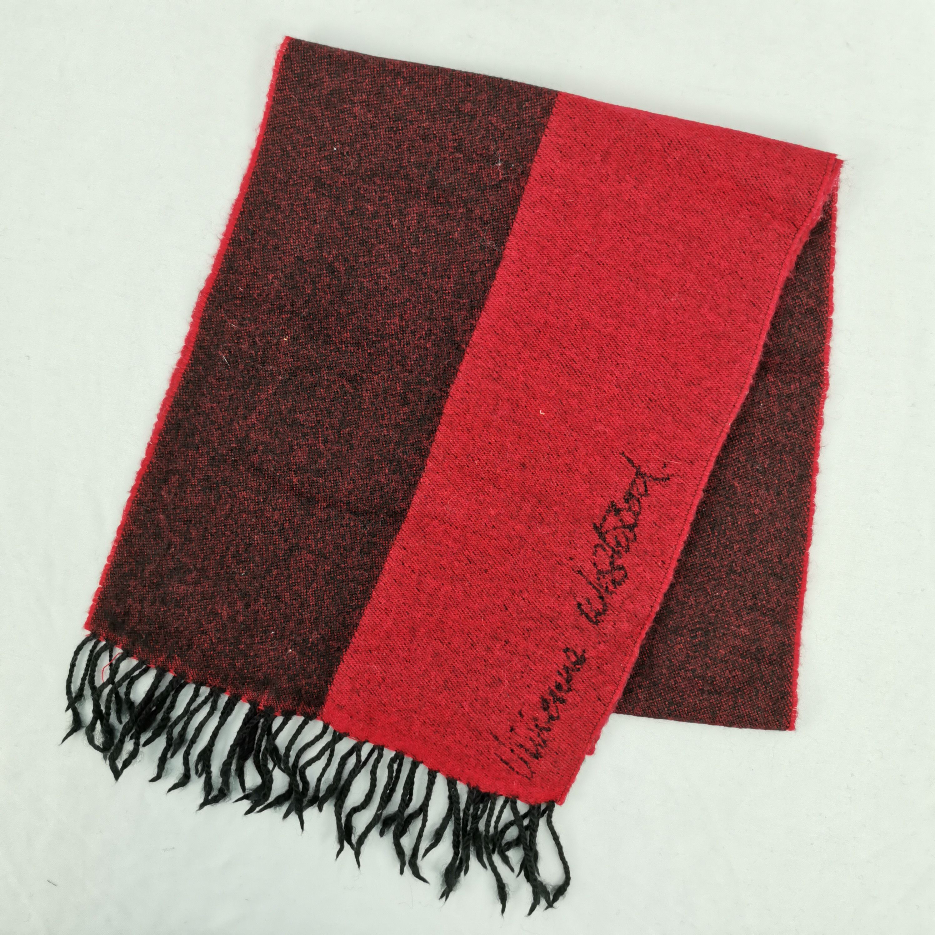 Vintage × Vivienne Westwood Vintage VIVIENNE WESTWOOD Orbs Scarf Muffler Wool Scarves Size ONE SIZE - 3 Thumbnail