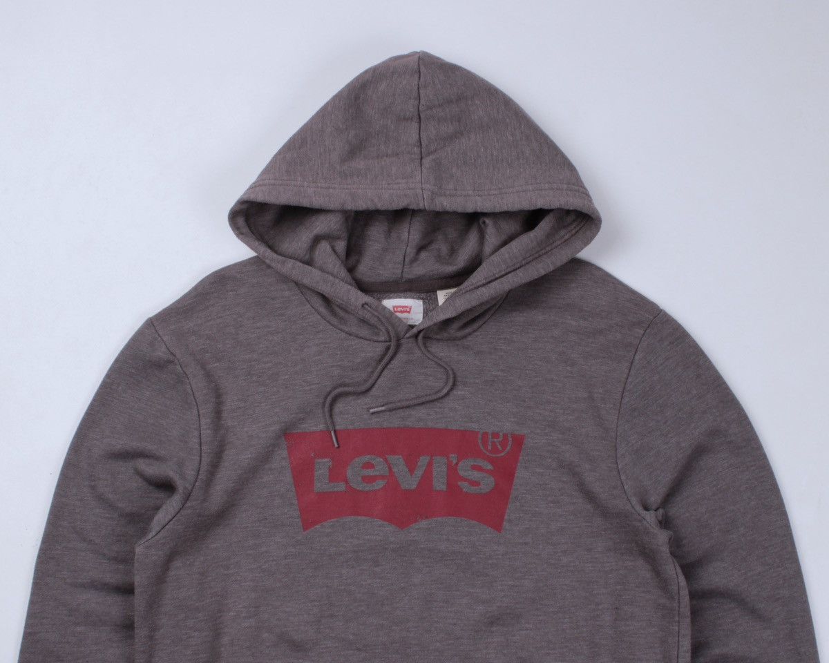 Levi's × Vintage Levis big logo printed cotton polyester blend hoodie size m Size US M / EU 48-50 / 2 - 3 Thumbnail