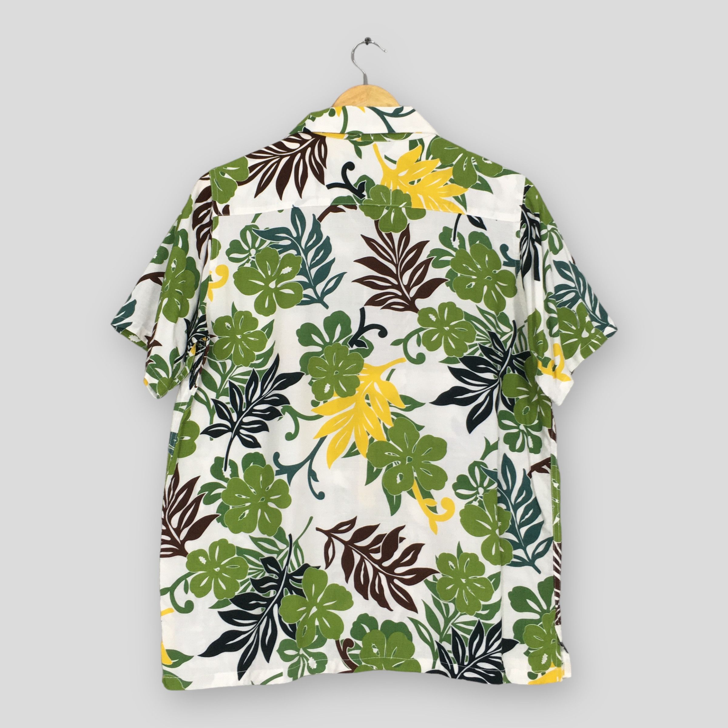 Vintage Vintage 90s Aloha Floral Hawaiian Rayon Shirt Medium Size US M / EU 48-50 / 2 - 7 Thumbnail