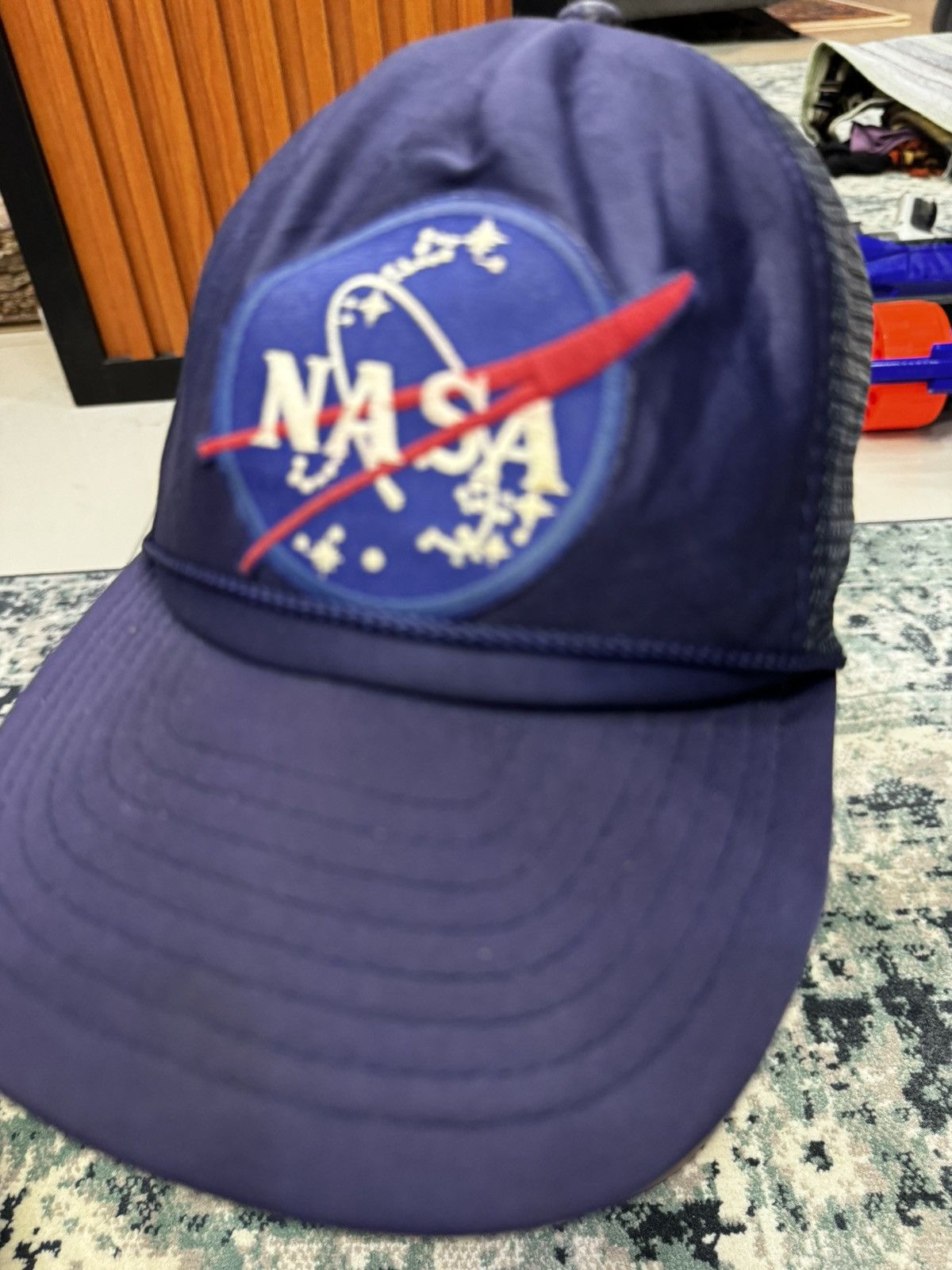 NASA × Vintage VINTAGE NASA HOUSTON TEXAS EMBROIDERED CAP HAT Size ONE SIZE - 8 Thumbnail