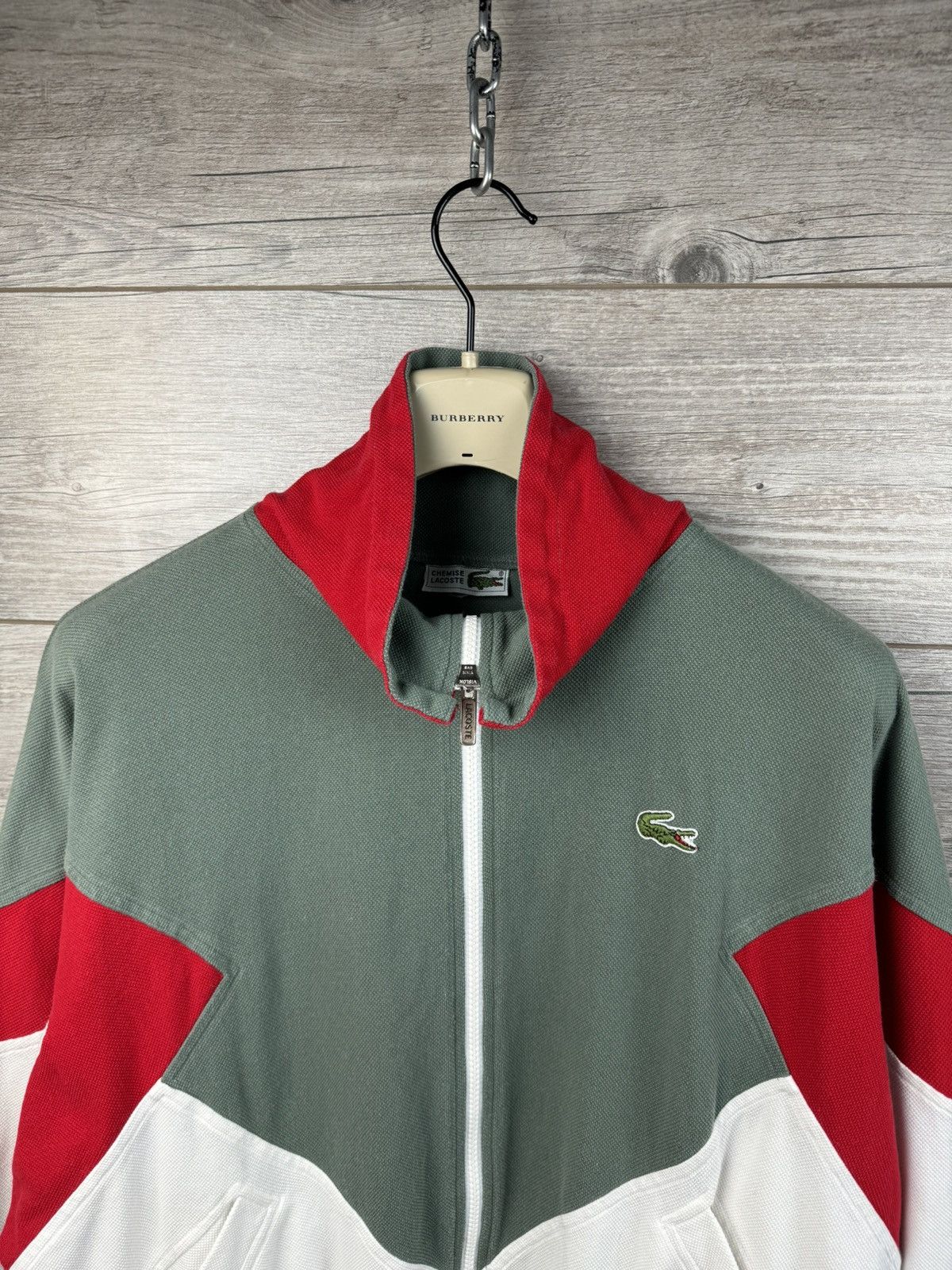 Lacoste Vintage Chemise Lacoste Olympic 90s Size L Size US L / EU 52-54 / 3 - 15 Thumbnail