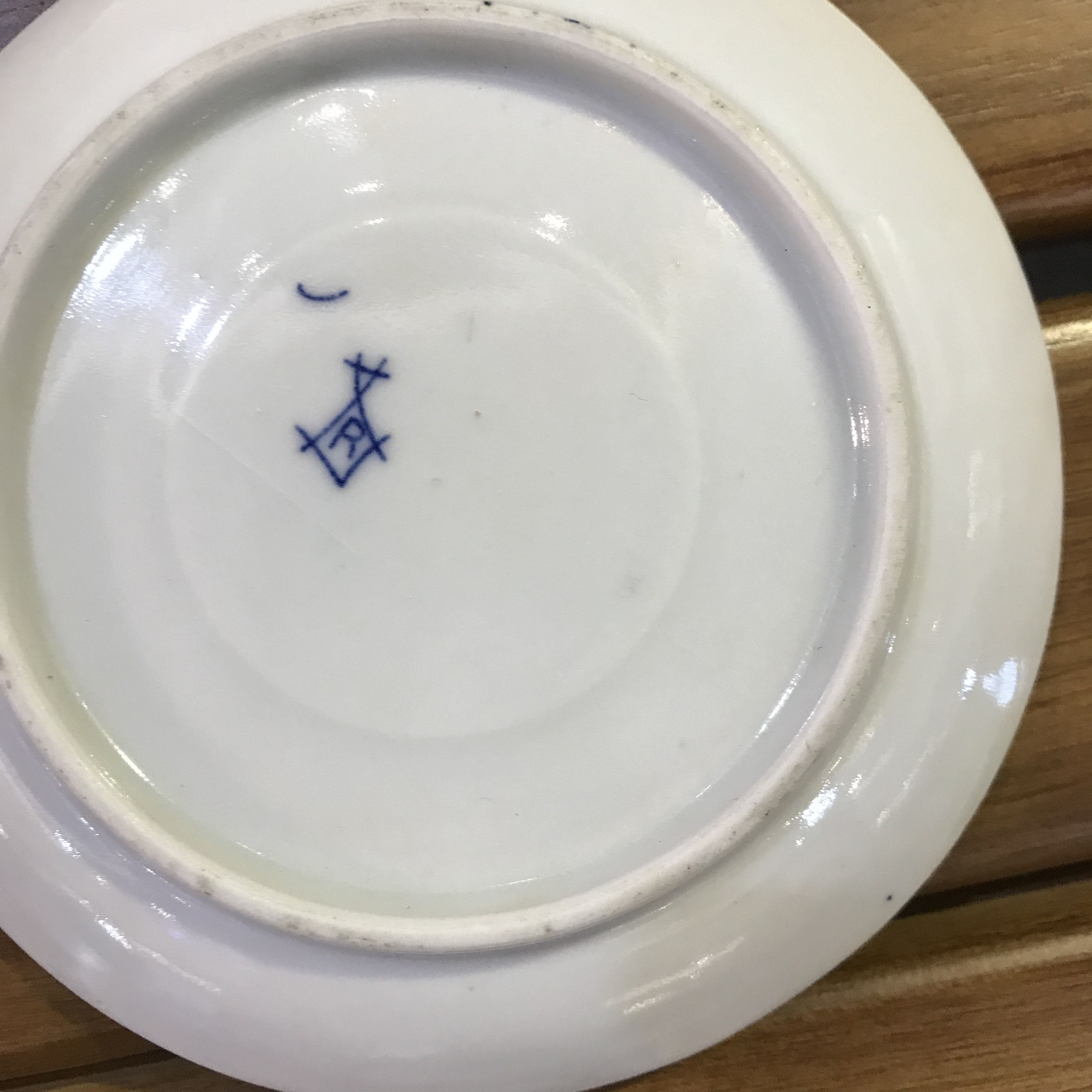 Vintage Set of 2 Franziska Hirsch Dresden Blue Onion Porcelain Size ONE SIZE - 5 Thumbnail