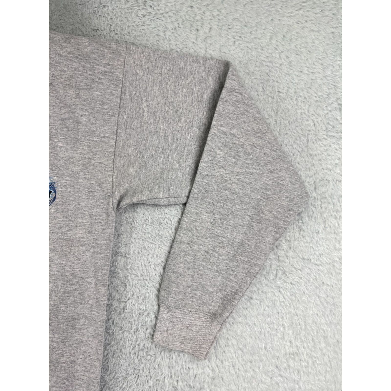 Disney Mickey Mouse Sweater Womens Small Gray Full Zip Hoodie Pockets Long Sleeve 2016 Size S / US 4 / IT 40 - 5 Thumbnail