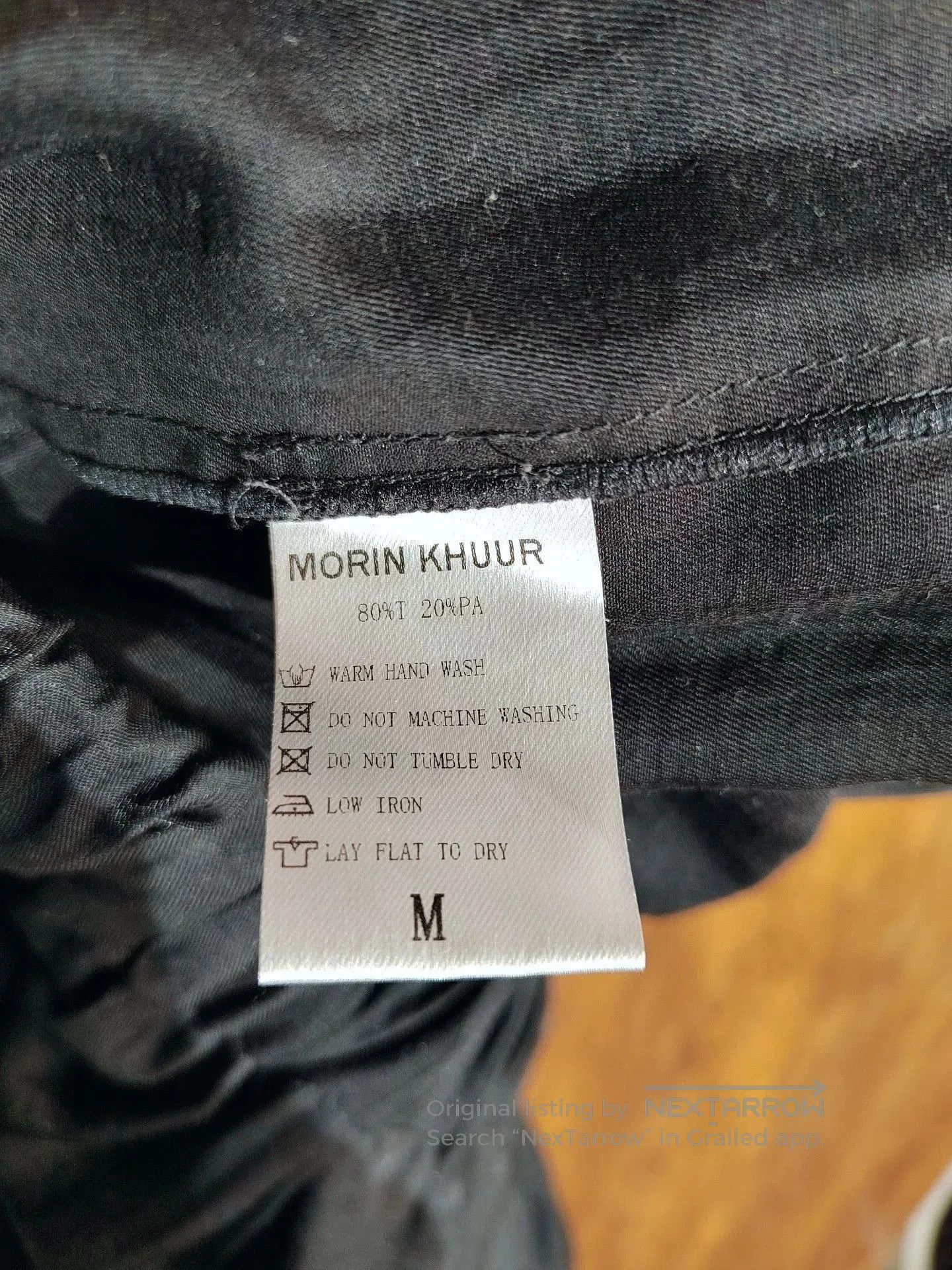 Japanese Brand Black Lantern Pants with Elastic Waistband. Size 26" / US 2 / IT 38 - 5 Thumbnail