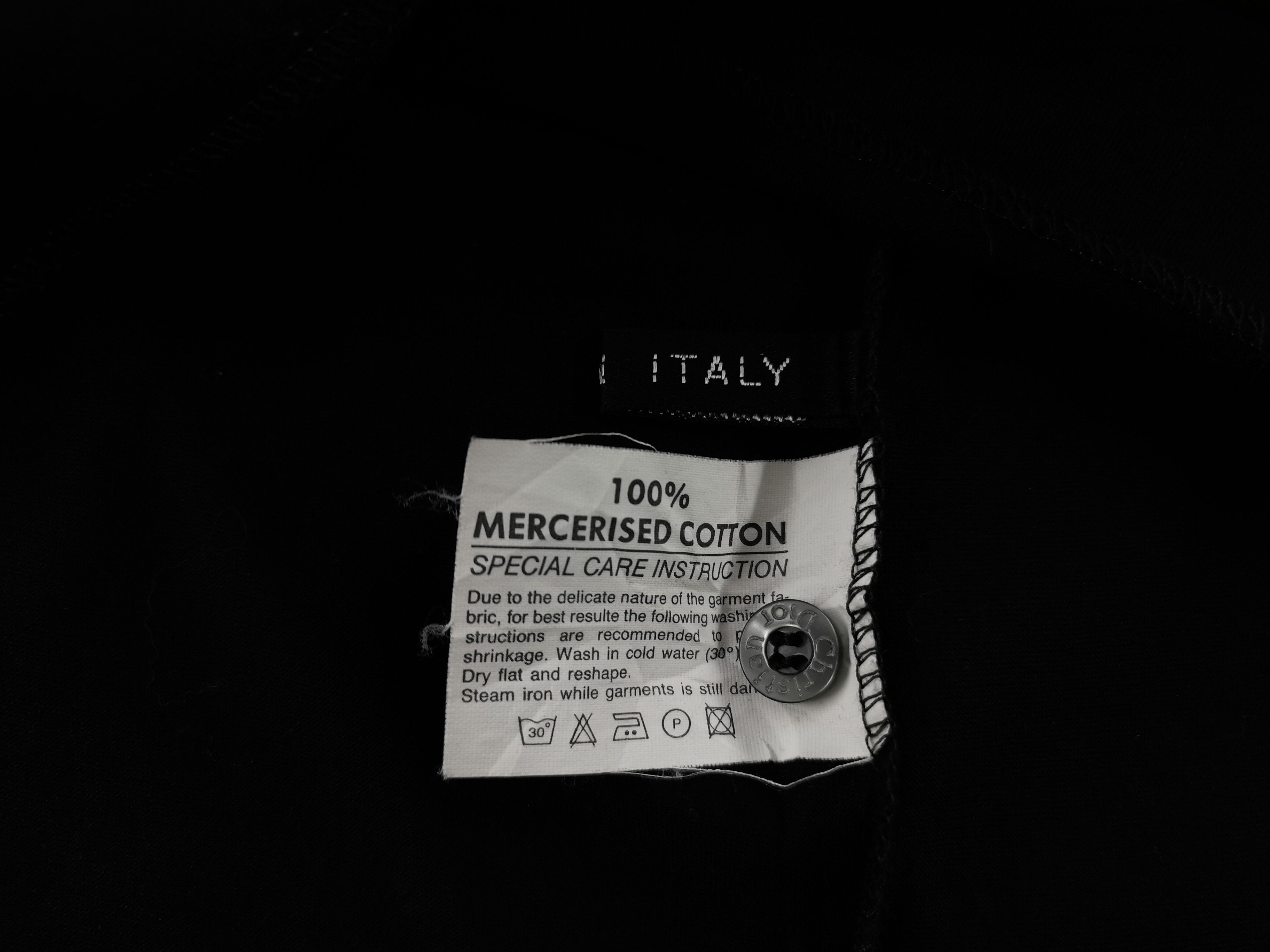 Dior Vintage 90's Dior Polo Shirt Made In Italy Size M Size US M / EU 48-50 / 2 - 7 Thumbnail