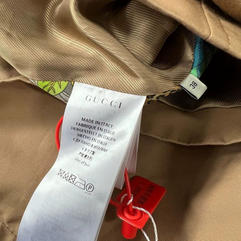 Gucci Gucci Size 38 Cat's head embroidery windbreaker jacket siz Size US XS / EU 42 / 0 - 7 Thumbnail