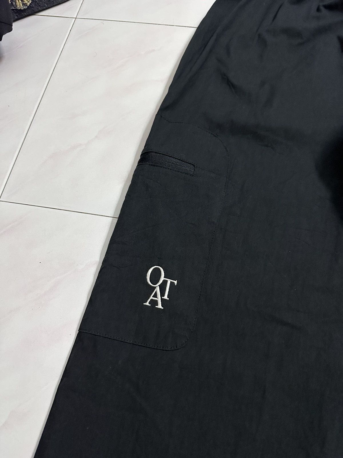 Rick Owens Super Baggy Oat Embroidered Parachute Pant Y2K GU Style Size US 33 - 4 Thumbnail