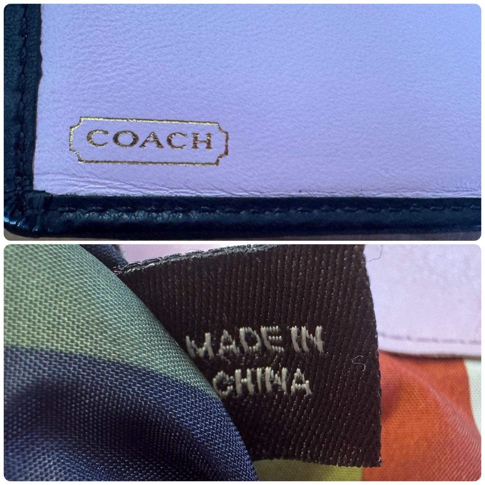 Coach Authentic COACH 65th Anniversary Signature Monogram Wallet Size ONE SIZE - 10 Thumbnail