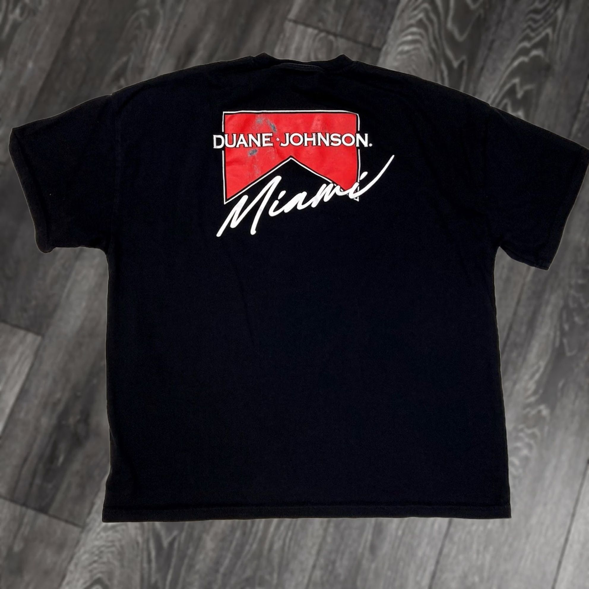 Vintage Duane & Johnson Miami Racing Graphic T-shirt Men Large Oversized Short Sleeve Size US L / EU 52-54 / 3 - 1 Thumbnail
