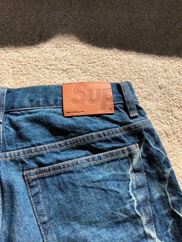 Supreme Supreme Shibori Loose Fit Jean 30 Size US 30 / EU 46 - 4 Thumbnail
