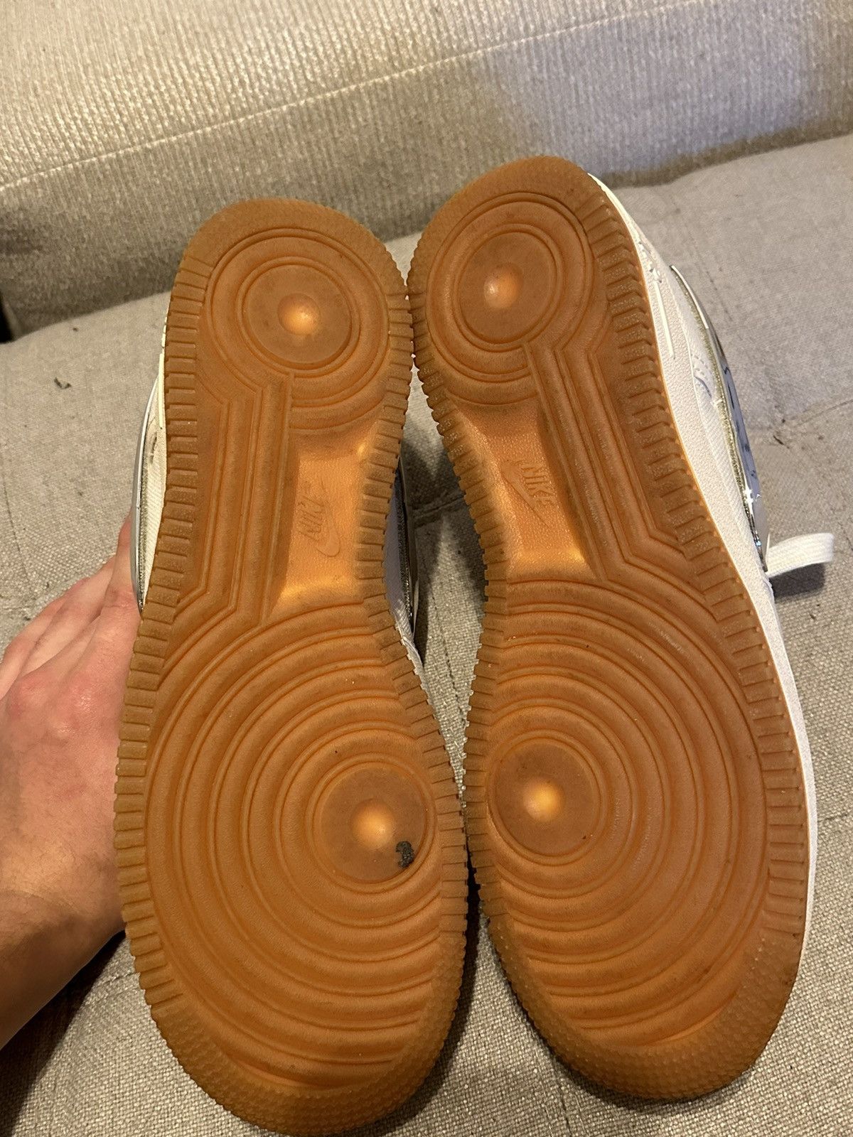 Nike × Travis Scott Nike Air Force 1 Low Travis Scott Sail Size 8.5 Size US 8.5 / EU 41-42 - 13 Thumbnail