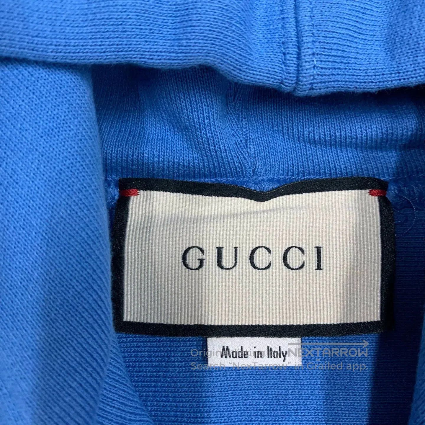 Gucci Gucci Blue Chest Logo Hoodie XS. Size US XS / EU 42 / 0 - 6 Thumbnail
