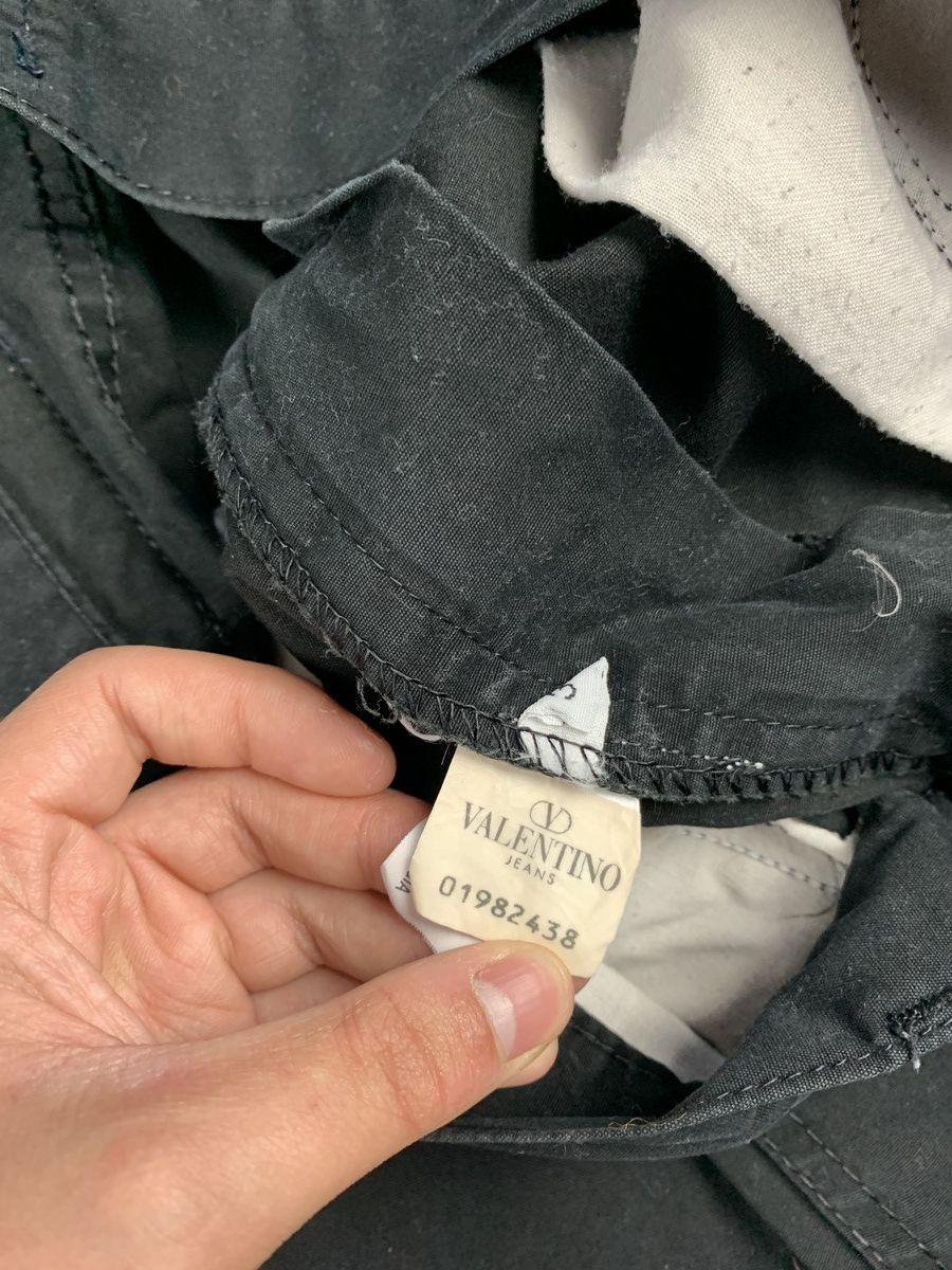 Valentino Designer Valentino Men’s Vintage Straight Jeans Sz 34 Black Size US 34 / EU 50 - 12 Thumbnail