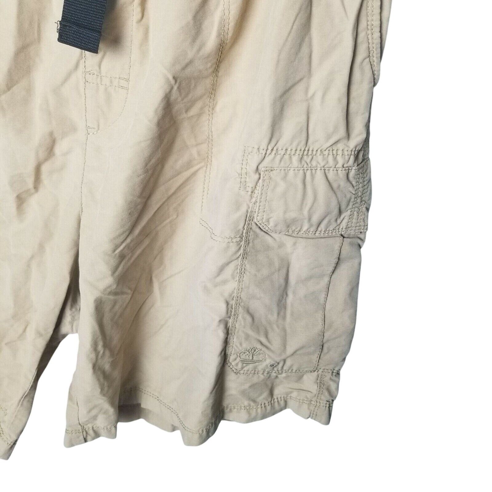 Timberland Timberland Mens Cargo Shorts Sz 2XL Nylon Gorpcore Hiking Size US 37 - 2 Thumbnail