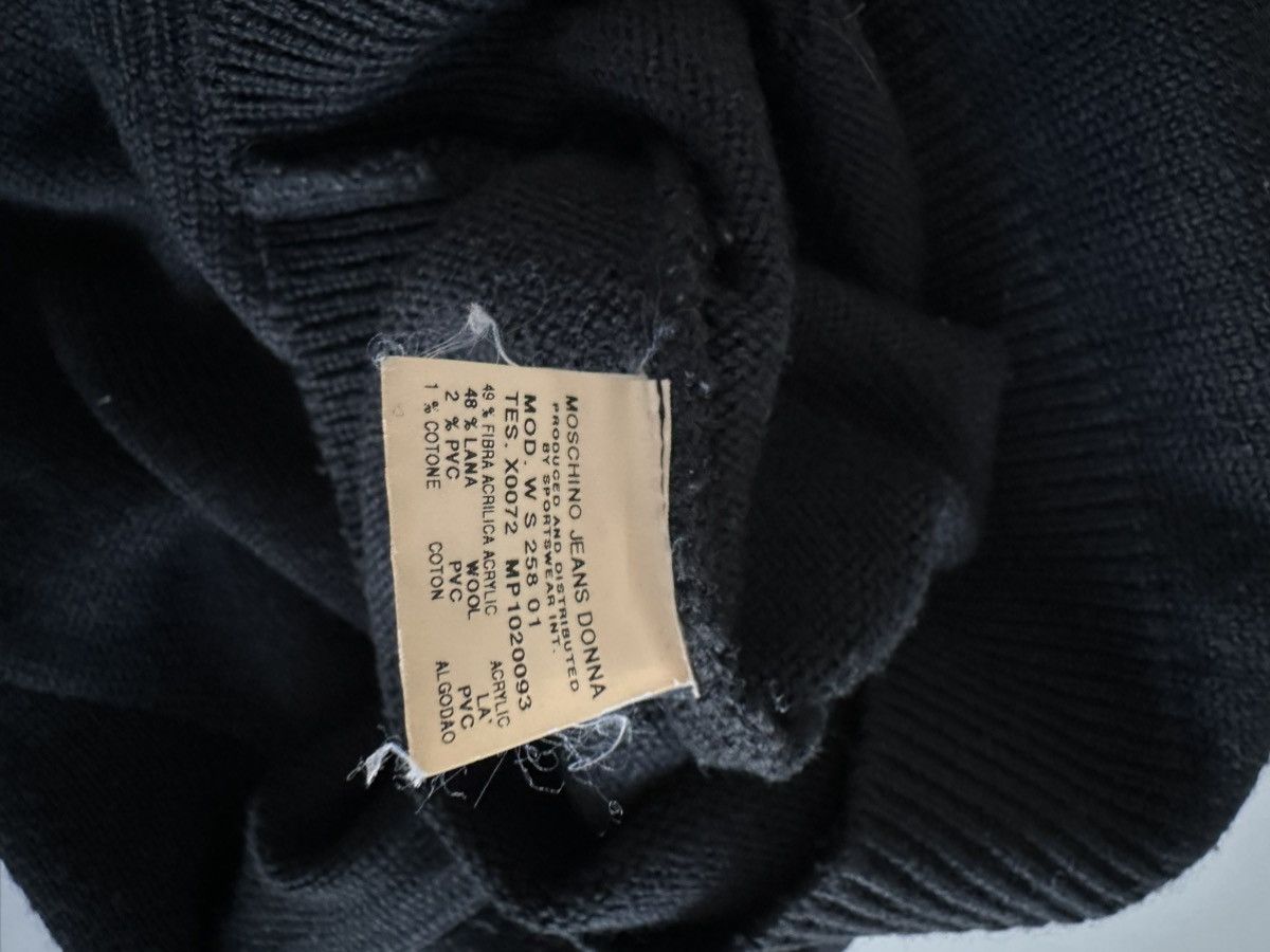 Moschino Moschino Jeans Sweater Soccer Ball 1990s Rosella Jardini Size M / US 6-8 / IT 42-44 - 8 Thumbnail