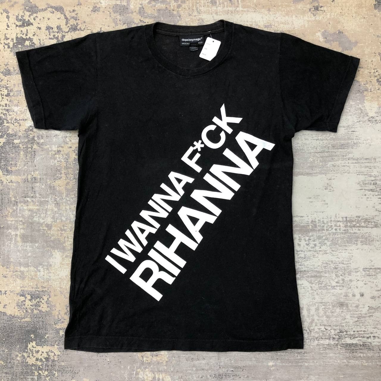 Dope.Boy.Magic Dbm T406 I WANNA F*CK RIHANNA DOPE.BOY.MAGIC TEE Size US S / EU 44-46 / 1 - 1 Thumbnail