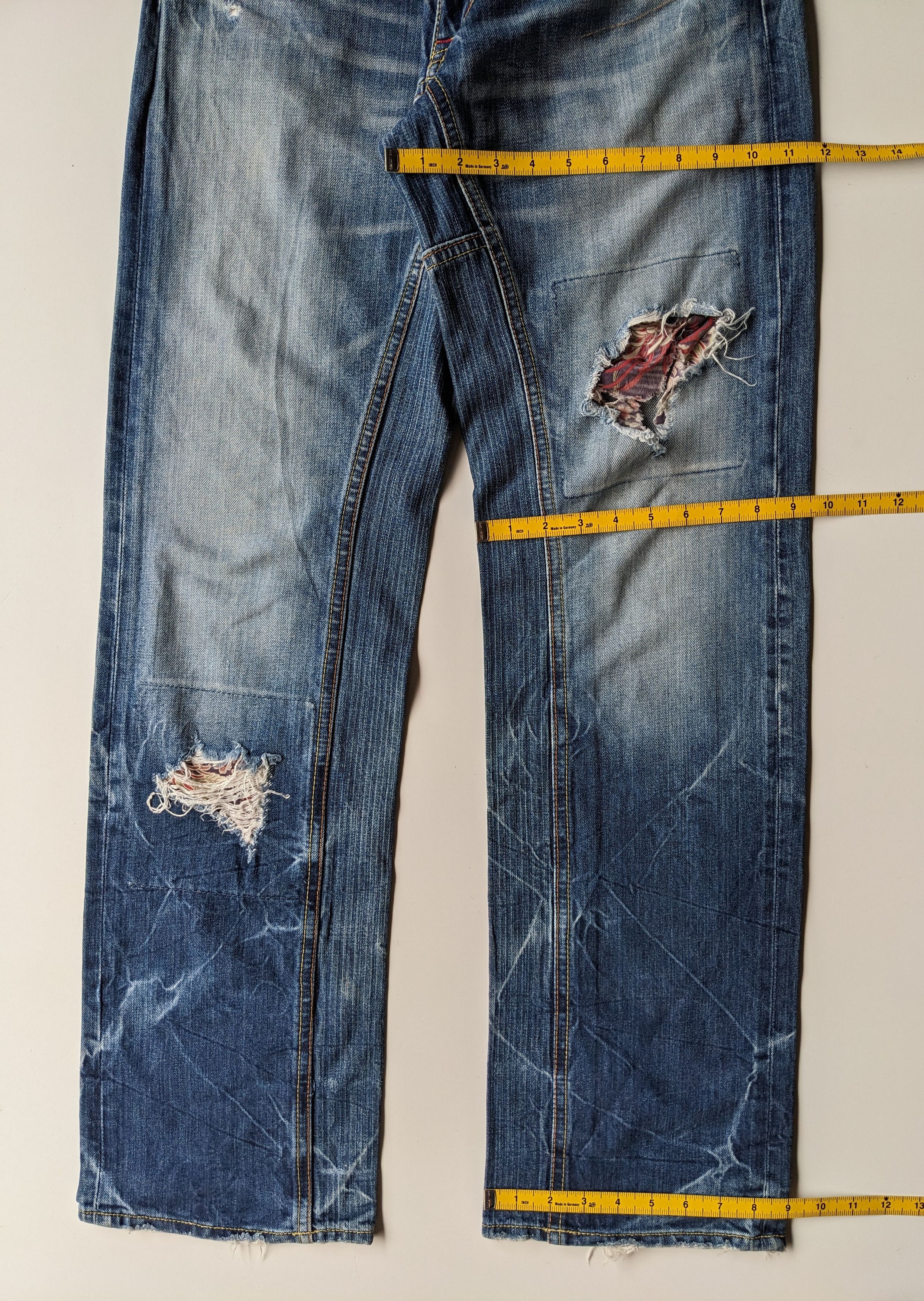 Eternal Eternal Kurashiki sakura boro sashiko jeans Size US 30 / EU 46 - 8 Thumbnail