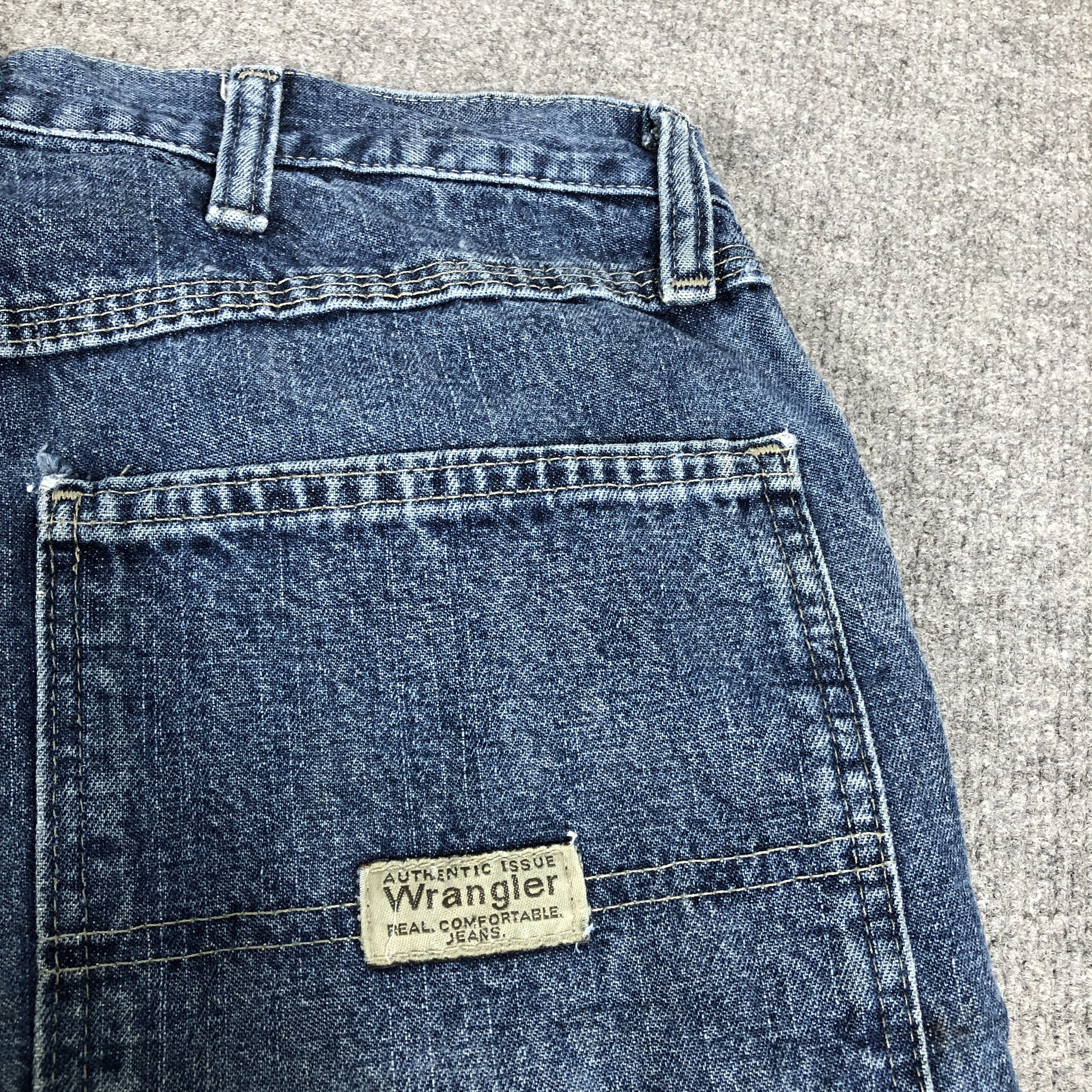 Vintage × Wrangler Vintage Wrangler Carpenter Jeans L955 Size US 33 - 4 Thumbnail