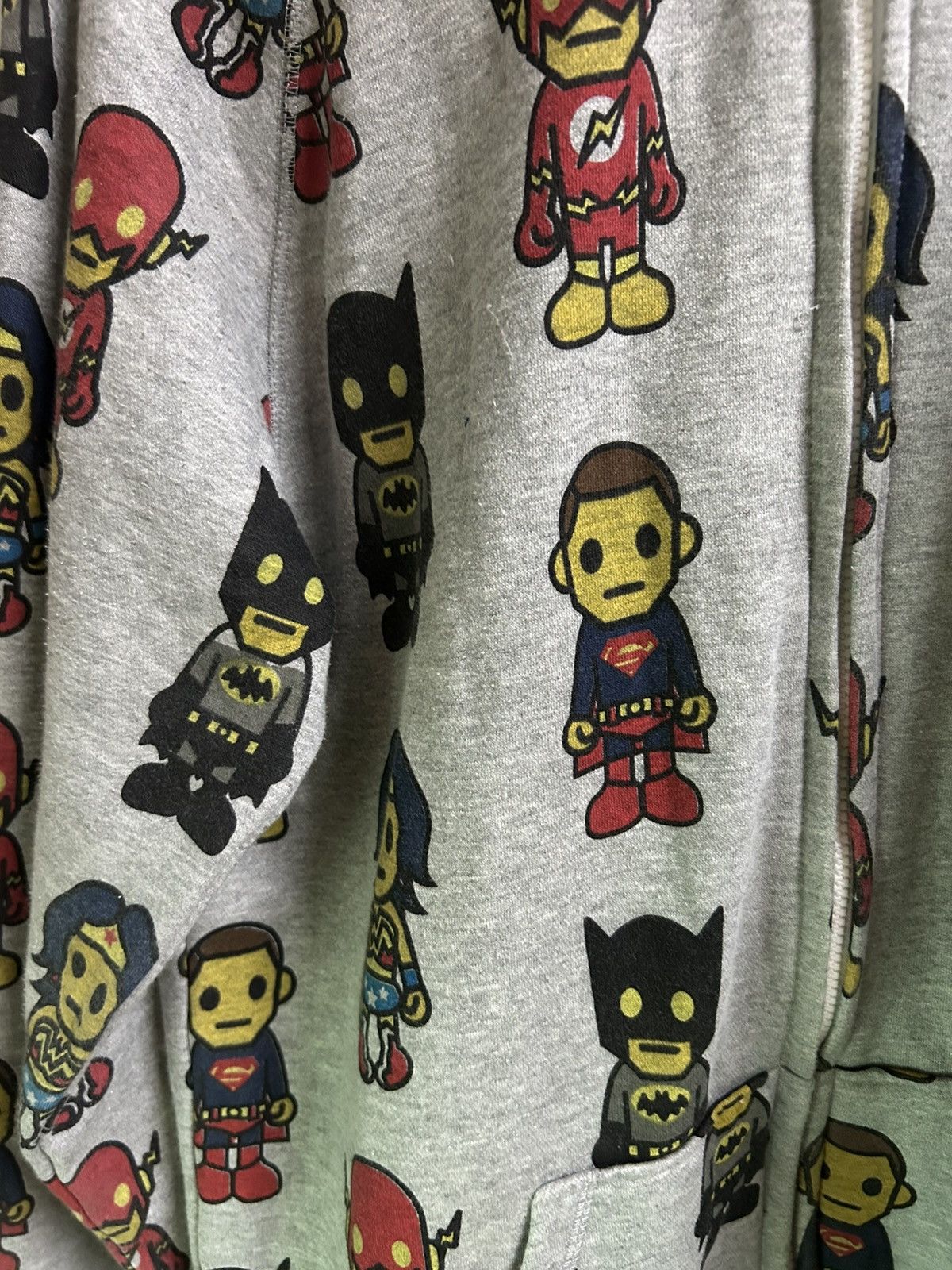 Bape × DC Comics Rare Baby Milo By A Bathing Ape DC Comics All Over Print Size US XL / EU 56 / 4 - 19 Thumbnail