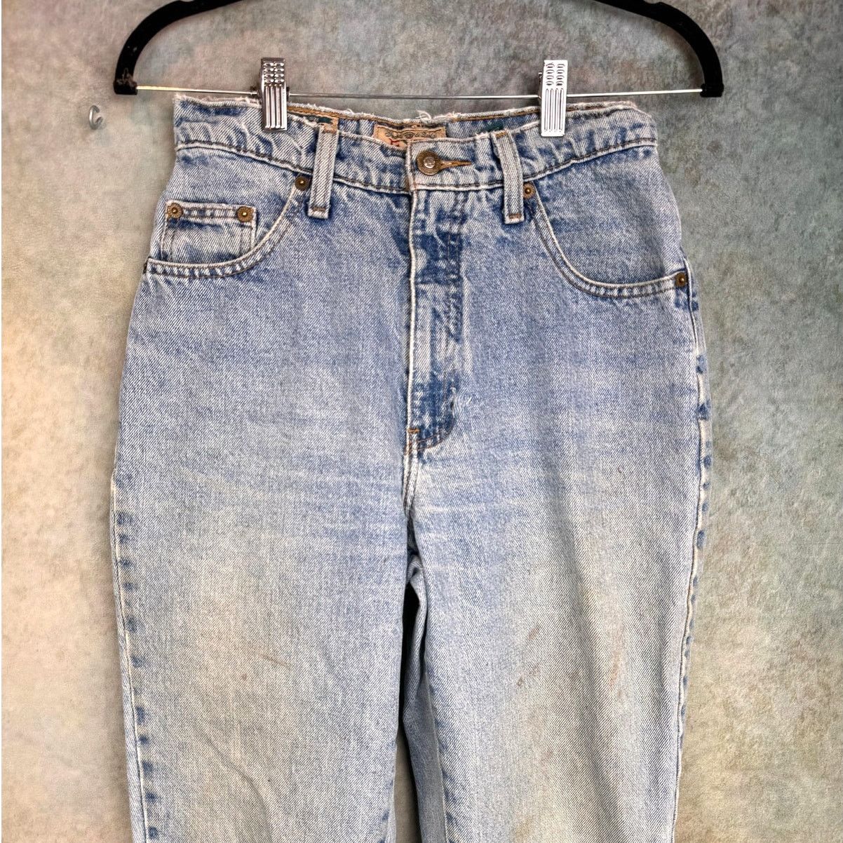 Express VTG 90s Express Denim Jeans Medium Wash Womans Sz 7/8 Retro Size 26" / US 2 / IT 38 - 3 Thumbnail