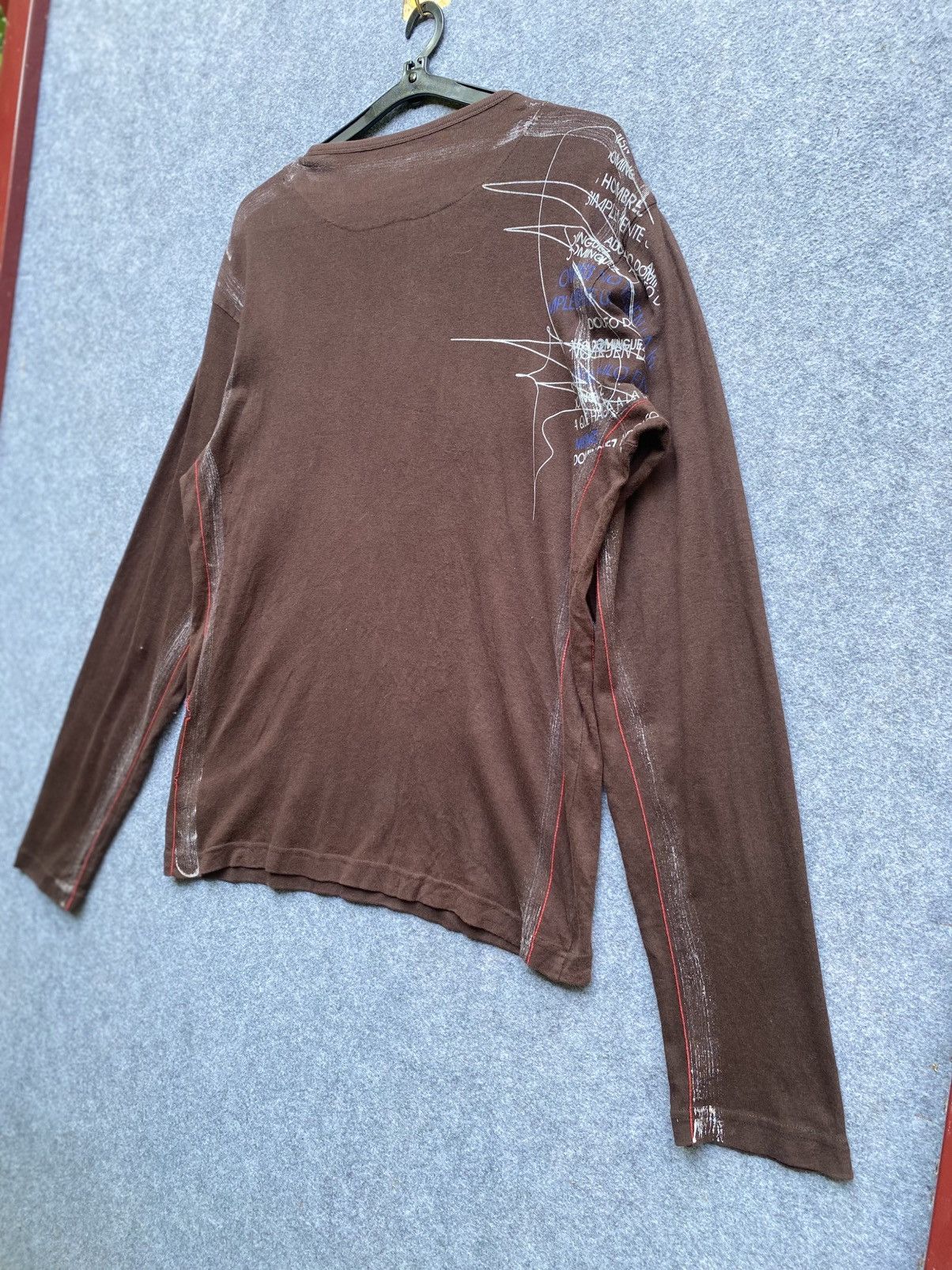 Adolfo Dominguez × Japanese Brand Adolfo dominguez crewneck long sleeve tee Size US M / EU 48-50 / 2 - 5 Thumbnail