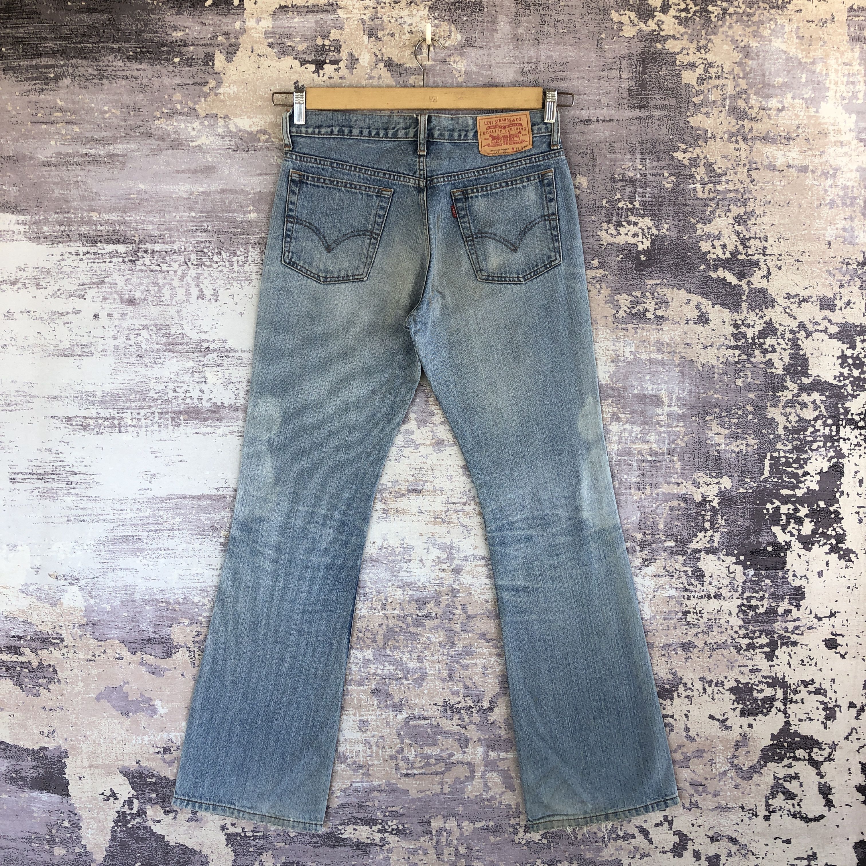 If Six Was Nine Vintage Levis 517 Boot Cut Jeans Flare Denim Wide Leg Pants Size US 32 / EU 48 - 2 Thumbnail