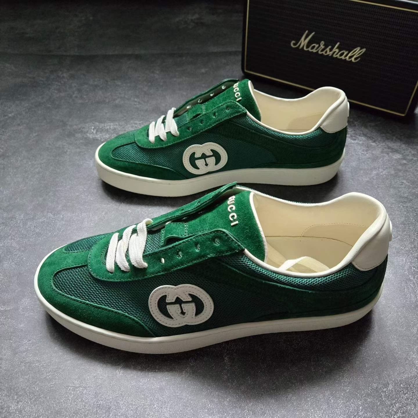 Balenciaga Balenciaga Green Lowtop Sneakers 39 Men Size US 6.5 / EU 39-40 - 1 Thumbnail
