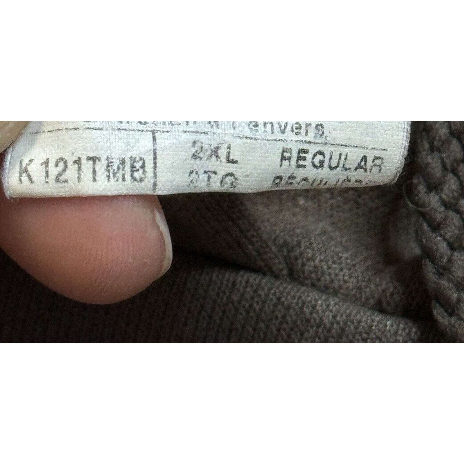 Carhartt Vintage Carhartt 2XL Hoodie K121TMB Brown ( HAS FLAWS ) Size US XXL / EU 58 / 5 - 3 Thumbnail