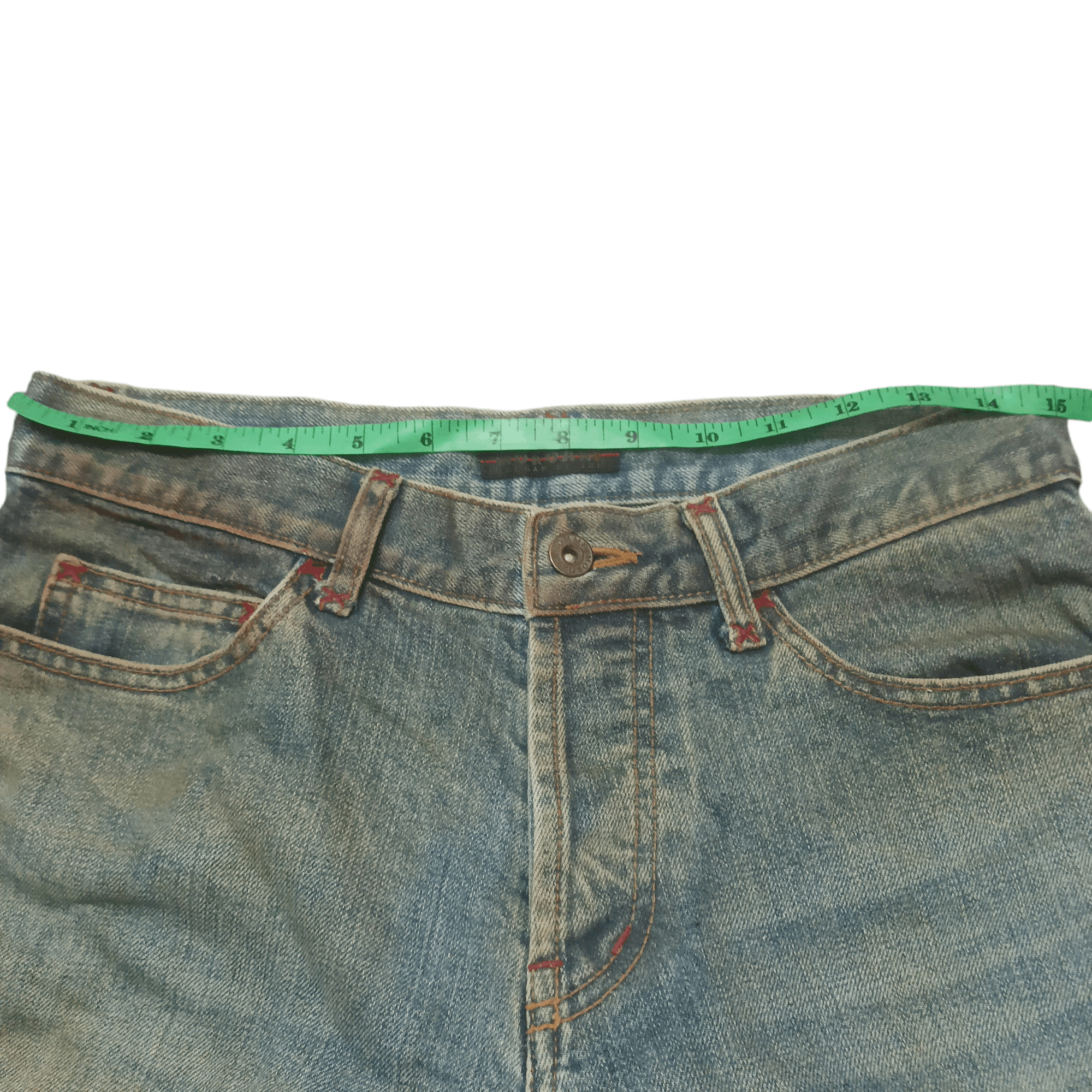 Morgan Homme Japanese Morgan homme distressed jeans Size US 29 - 17 Thumbnail