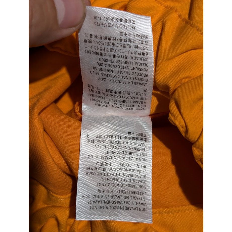Balenciaga o1rshd1 Oversize Shorts in Orange Size US 30 / EU 46 - 20 Thumbnail
