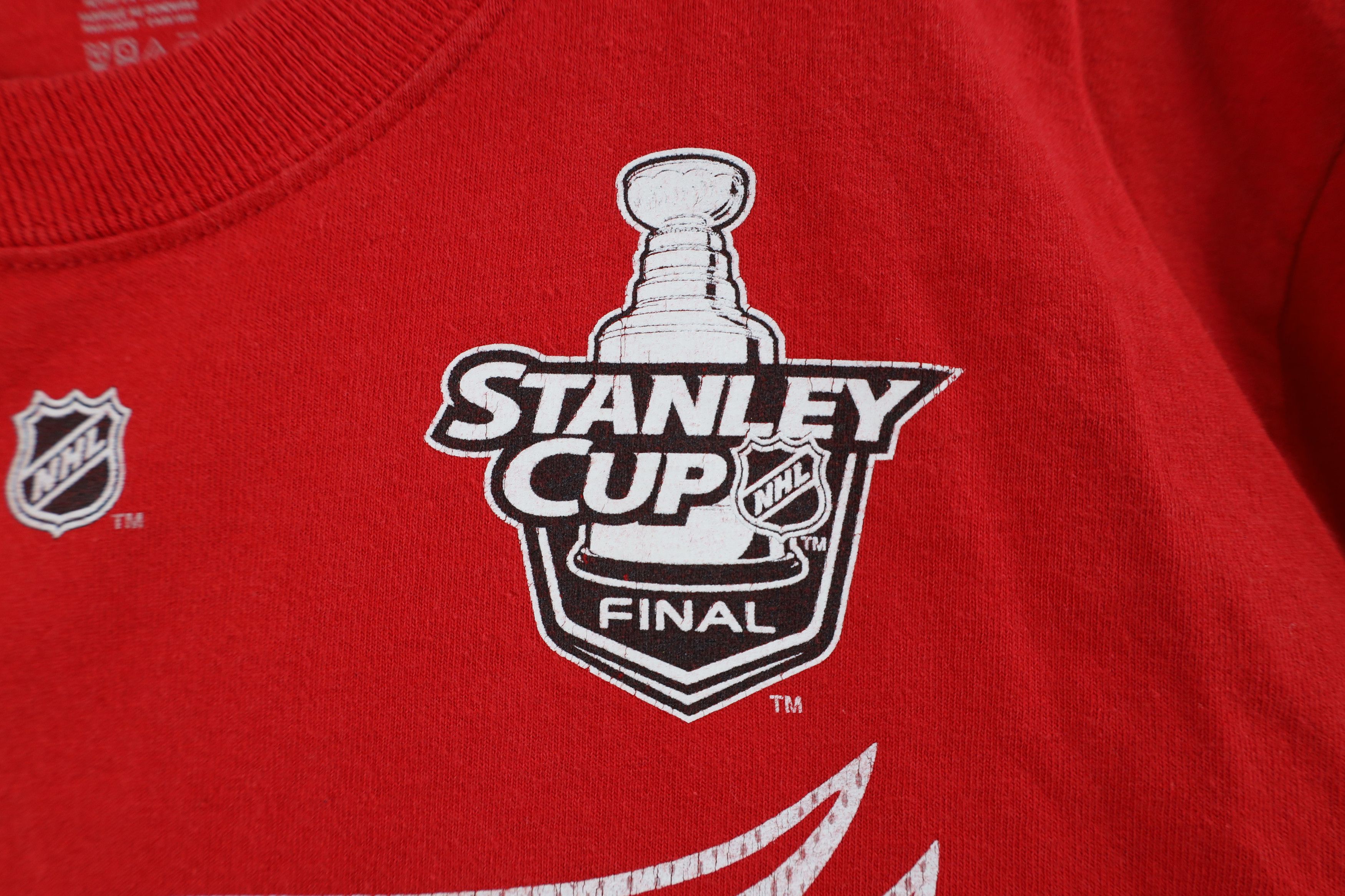 Reebok Vintage Reebok Cup Champs Detroit Red Wings Hockey T-Shirt Size US M / EU 48-50 / 2 - 4 Thumbnail