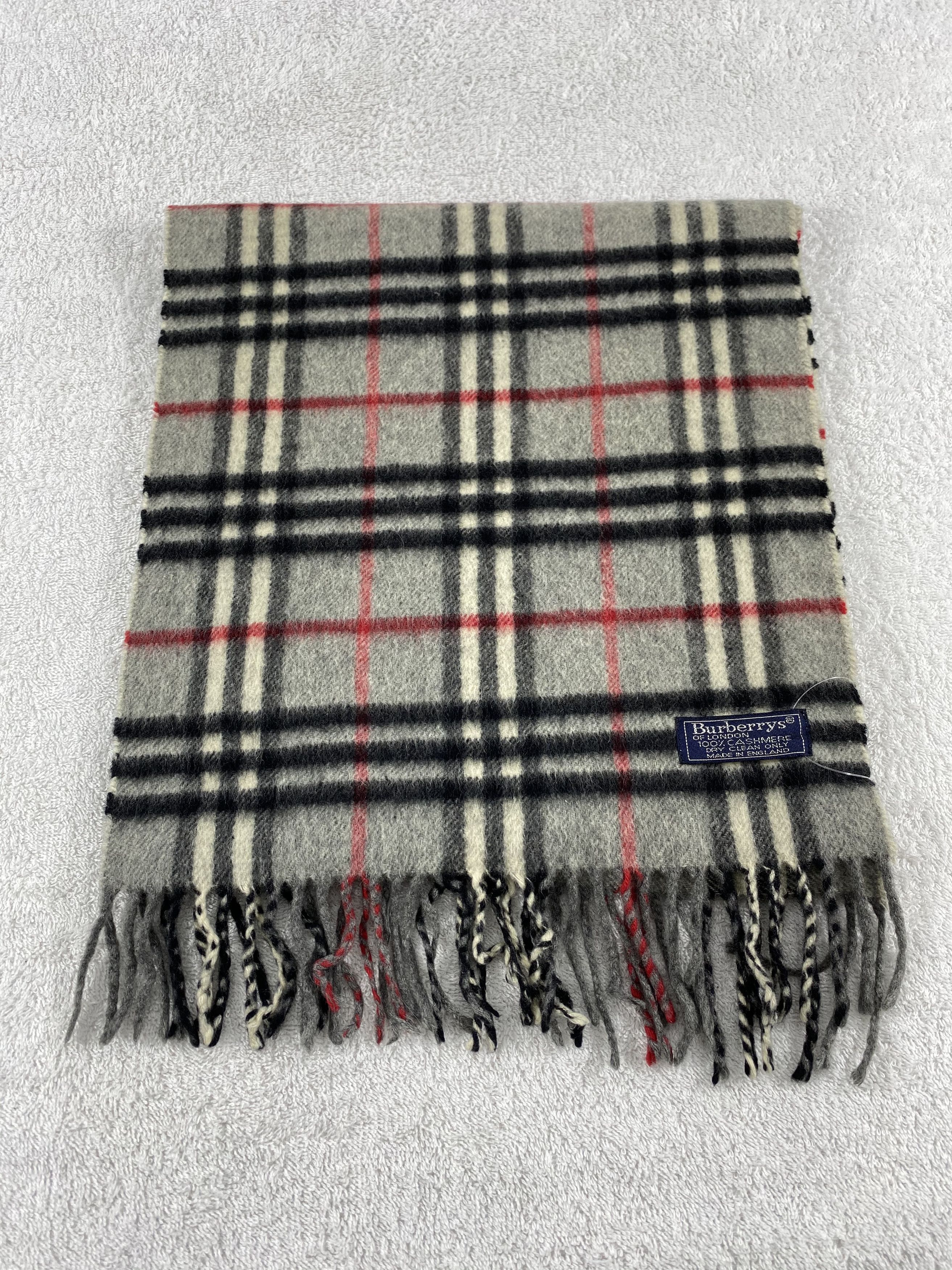 Burberry Vintage Burberry Scarf/Muffler/Neckwear MF693 Size ONE SIZE - 2 Thumbnail
