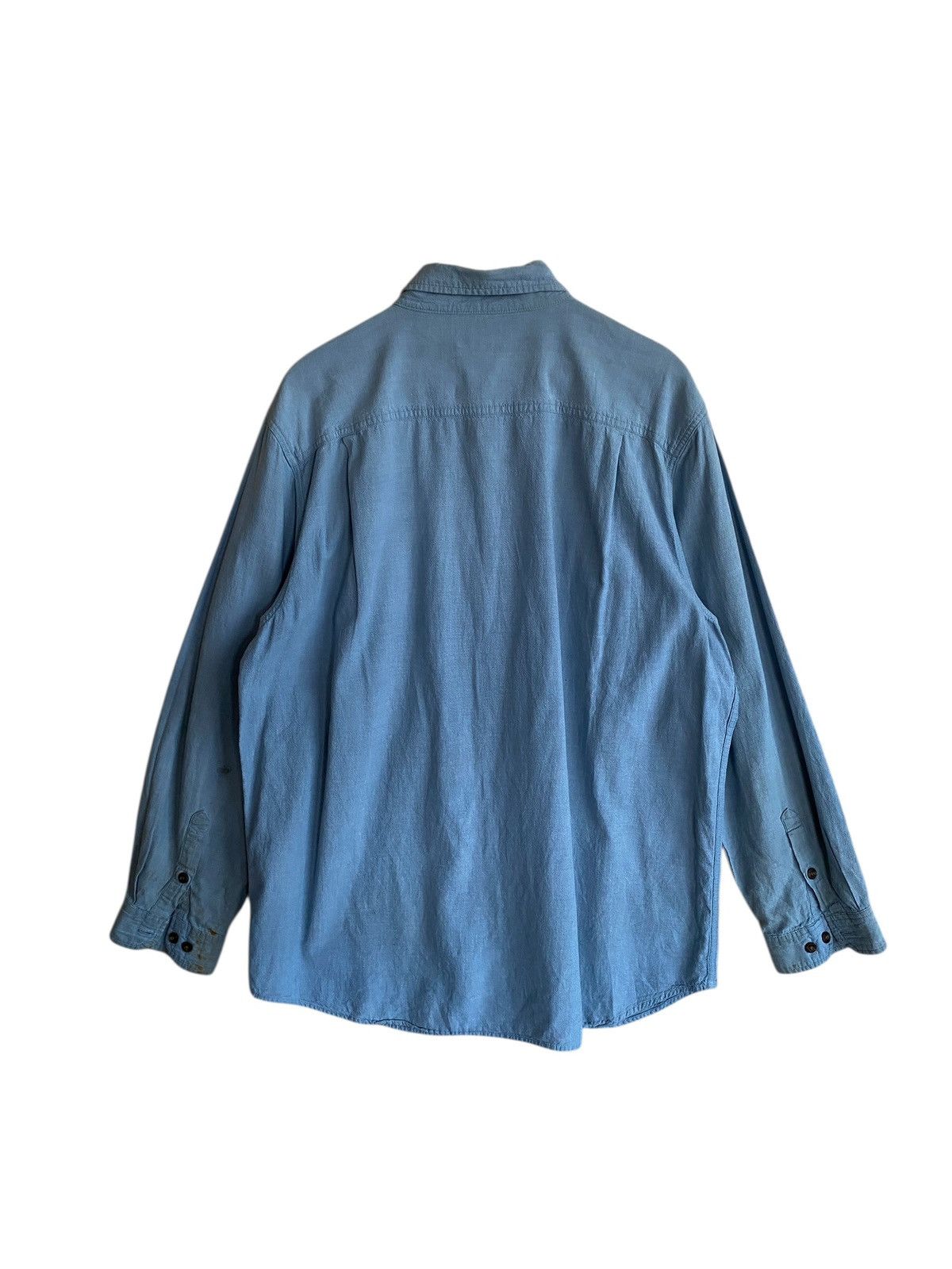 Carhartt Rare Design Vintage Brand Carhartt Denim Shirt 2000s Size US XL / EU 56 / 4 - 2 Thumbnail