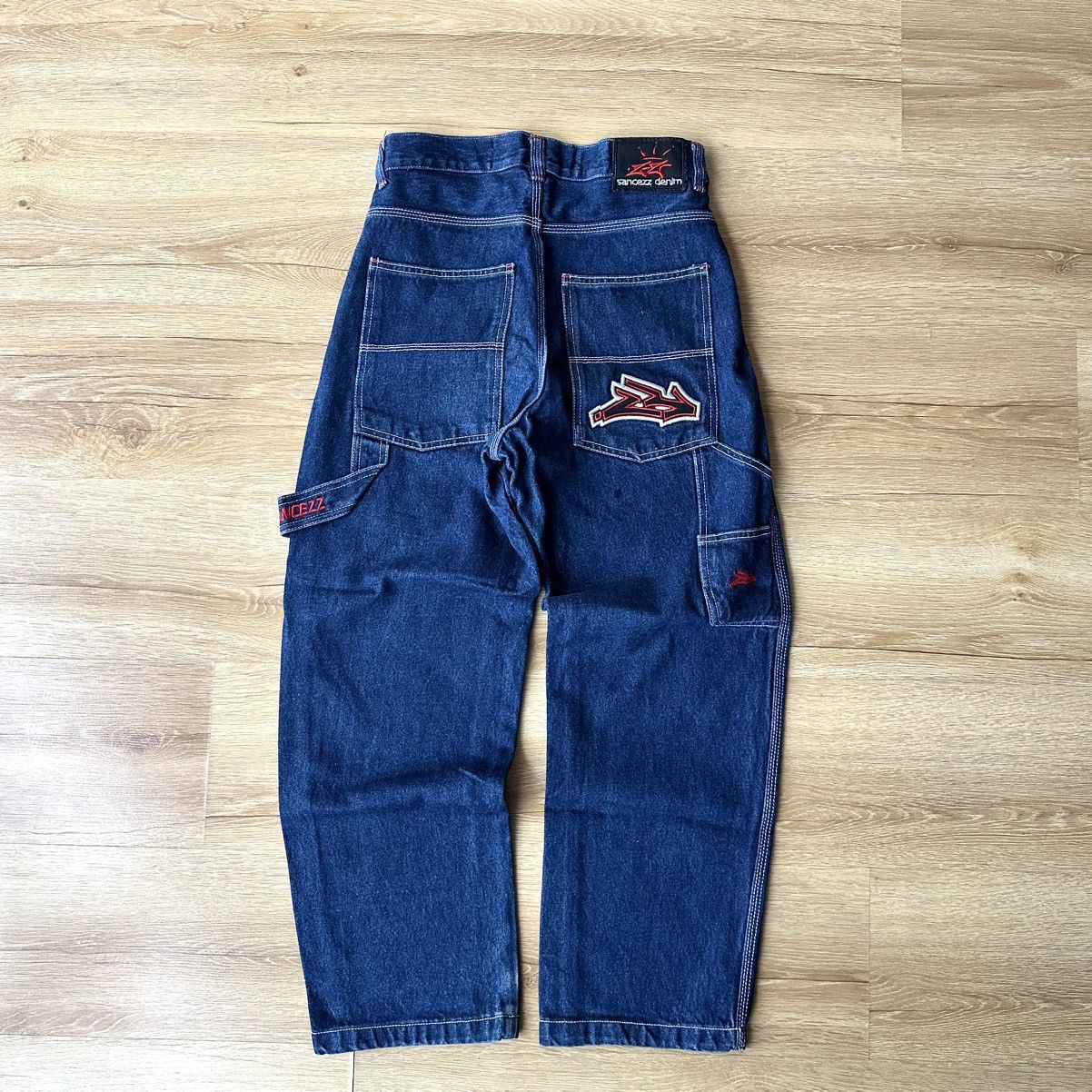 JNCO × Southpole × Vintage Vintage Y2K Blue Boy DJ Hip Hop JNCO 