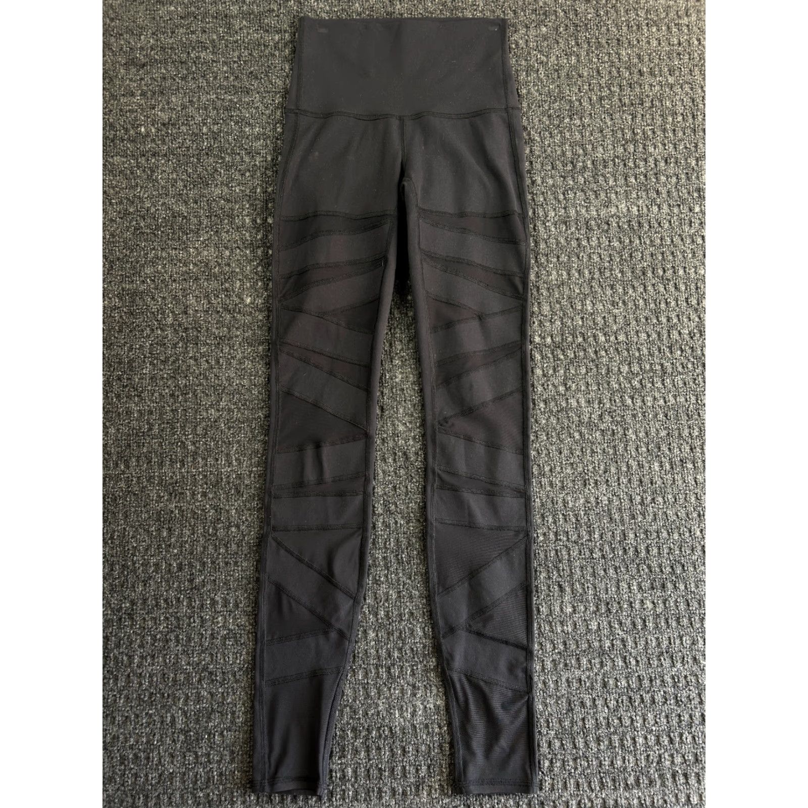 Lululemon Lululemon High Times Tight Yoga Pants Black Moto 30” Size 4 T30416 FAST SHIPPING Size 27" / US 4 / IT 40 - 2 Thumbnail