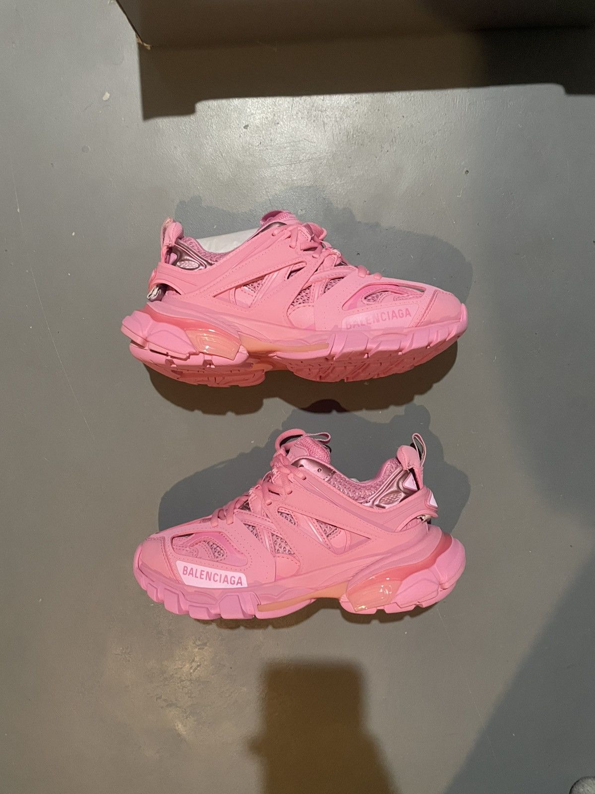 Balenciaga Balenciaga Womens Guava Pink Track Sneaker Size 5.5W NWT Size US 5.5 / IT 35.5 - 1 Thumbnail