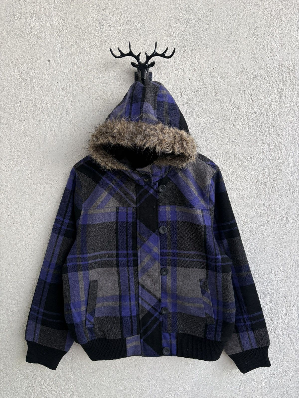 Balenciaga 2000s g plus japan fur jacket lgb ifsix y2k style Size US L / EU 52-54 / 3 - 1 Thumbnail