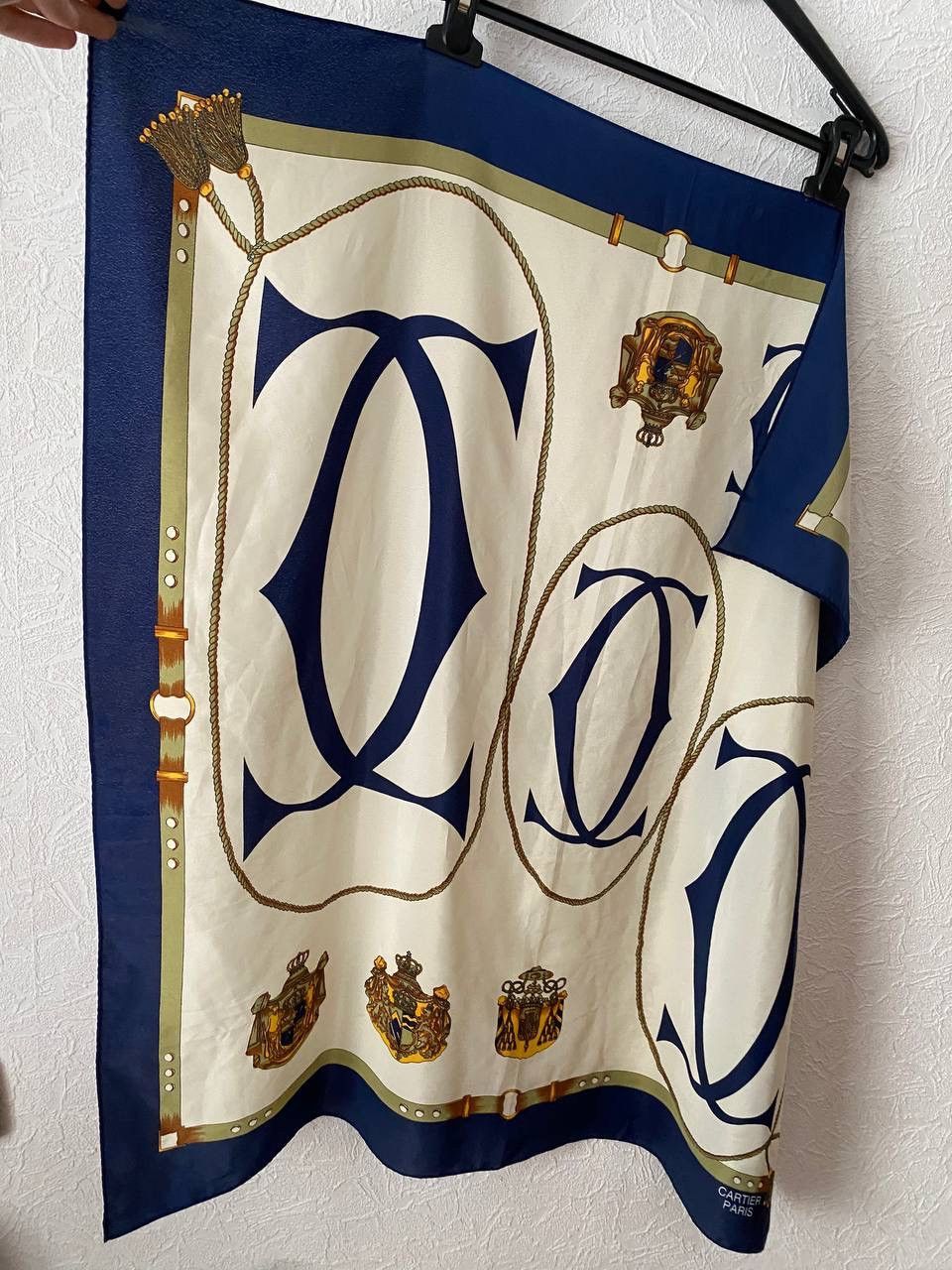Cartier Must de Cartier Silk Scarf Size ONE SIZE - 4 Thumbnail