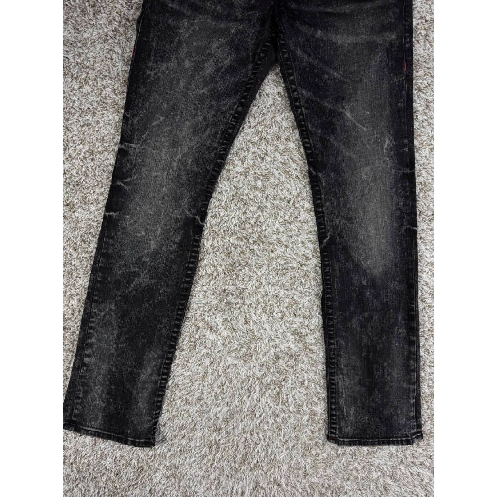 True Religion True Religion Ricky Relaxed Straight Gray Denim Jeans Men 30x32 Regular Inseam 32 Denim Logo Straight Jeans Mens Size US 30 / EU 46 - 3 Thumbnail