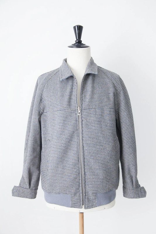 Vintage reversible bomber jacket