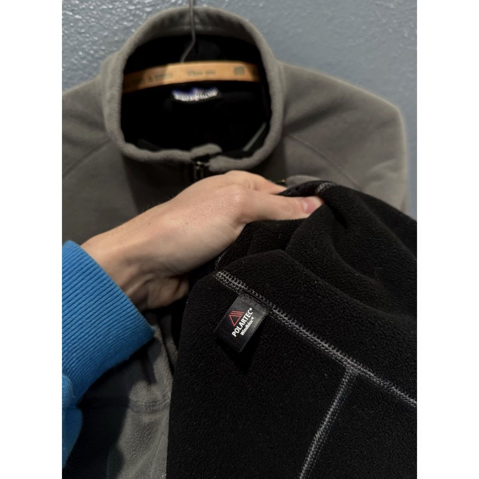 Patagonia Patagonia Polartec Zip Wind Proof Jacket Gray Men’s Size Large Size US L / EU 52-54 / 3 - 3 Thumbnail