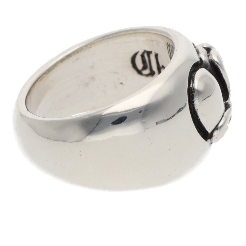 Chrome Hearts Chrome Hearts Heart in Band Silver Ring Size ONE SIZE - 5 Thumbnail